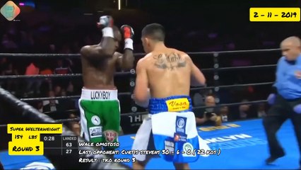 Brian Castaño vs Wale Omotoso highlights