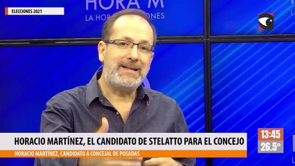 Horacio Martínez, el candidato de Stelatto para el Concejo