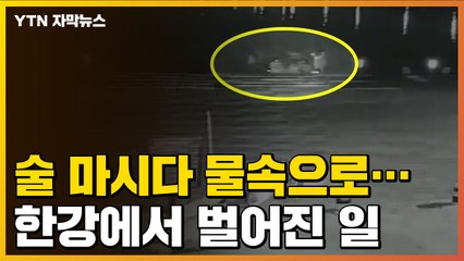 [자막뉴스] 한밤중 9명 술판 벌이다 입수까지...한강에서 벌어진 일 / YTN
