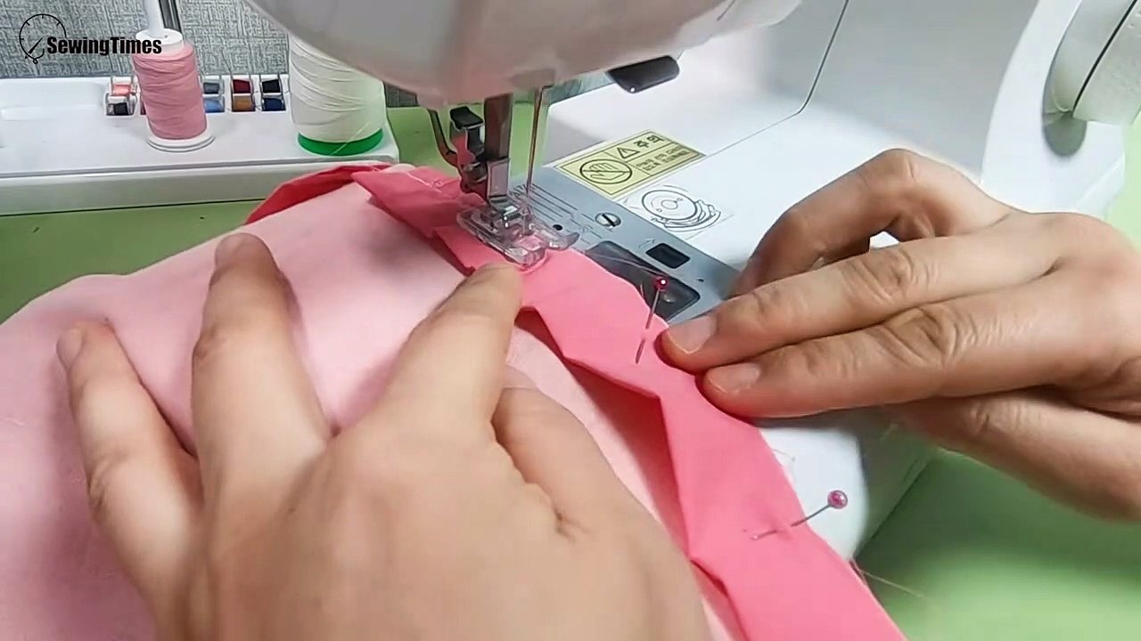 Diy Round Drawstring Pouch | Portable Makeup Bag Easy Tutorial [Sewingtimes]