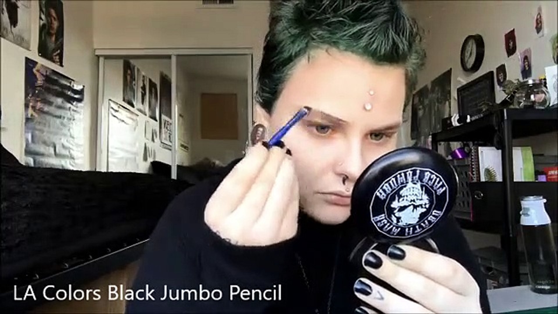 Easy Men'S Goth Makeup Tutorial - video Dailymotion