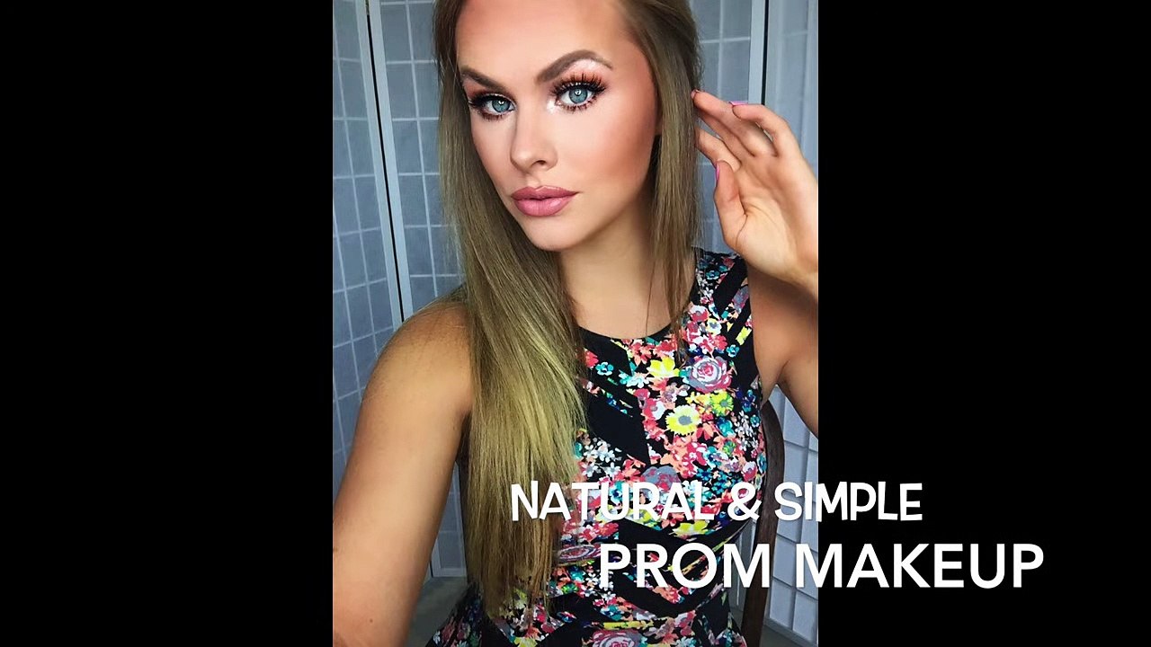 Simple & Natural Prom Makeup Look