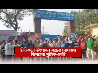 চিনিকলে উৎপাদন বন্ধের ঘোষণায় দিশেহারা শ্রমিক চাষি  | Jagonews24.com