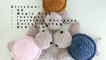 Crochet Turtle - Full Tutorial | Free Amigurumi Animal Pattern For Beginners