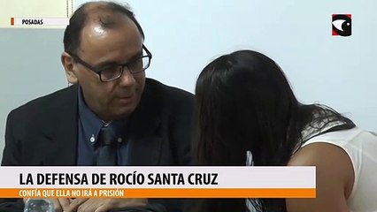 11La defensa de Rocío Santa Cruz confía que ella no irá a prisión