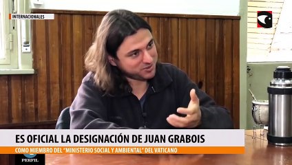 15Es oficial la designación de Juan Grabois como miembro del ministerio social y ambiental del Vaticano