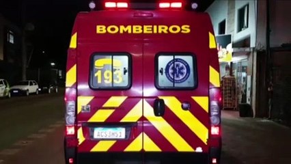 Acidente entre carro e moto na Av. Tito Muffato deixa jovem com suspeita de fratura no nariz