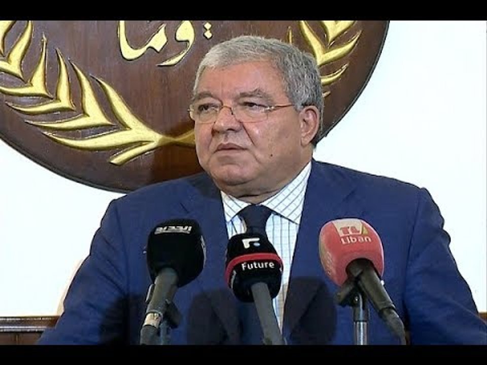 صريح لوزير الداخلية نهاد المشنوق بعد لقائه المفتي دريان