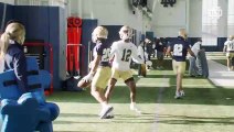 Notre Dame Spring Football Highlights - Practice 12