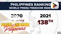Malakanyang: Pagbaba ng dalawang bahagdan ng Pilipinas sa World Press Freedom Index, hindi dapat ikabahala