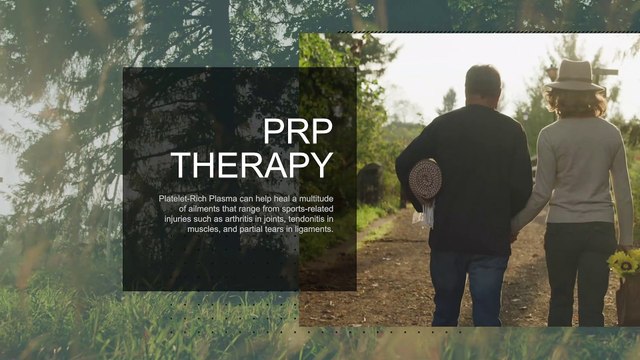 PRP Therapy for Sports Injuries & Arthritis