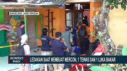 Download Video: Mercon Meledak, Peracik Petasan di Magelang Meninggal Dunia