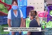 Gobierno declara a mascarillas como un bien público y las dará gratis a poblaciones vulnerables