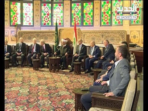 زوار دريان يشددون على ضرورة العودةِ الى سياسة النأي بالنفس