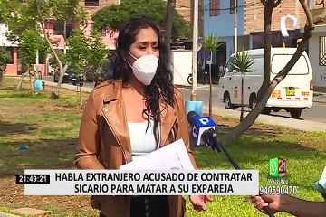 Habla ciudadano extranjero acusado de contratar sicario para matar a su expareja