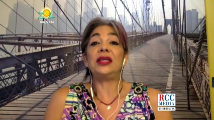 María Elena Nuñez: "El Covid sigue matando, vamos a cuidarnos".