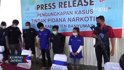 Anggota Sindikat Narkoba di Banyumas Ditangkap