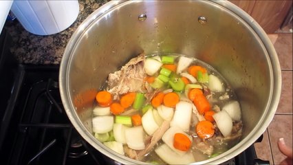 Leftover Thanksgiving Turkey Soup