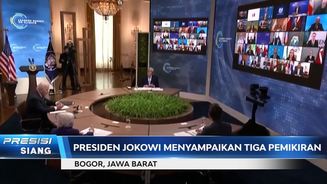 Presiden Hadiri KTT Perubahan Iklim