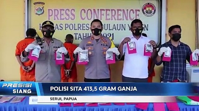 Polres Yapen Berhasil Mengungkap Sindikat Pengedar Narkoba