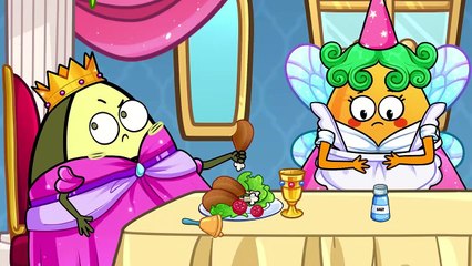 Vegetable Turned Into Princess || Poor Girl Vs Princess || Avocado Couple