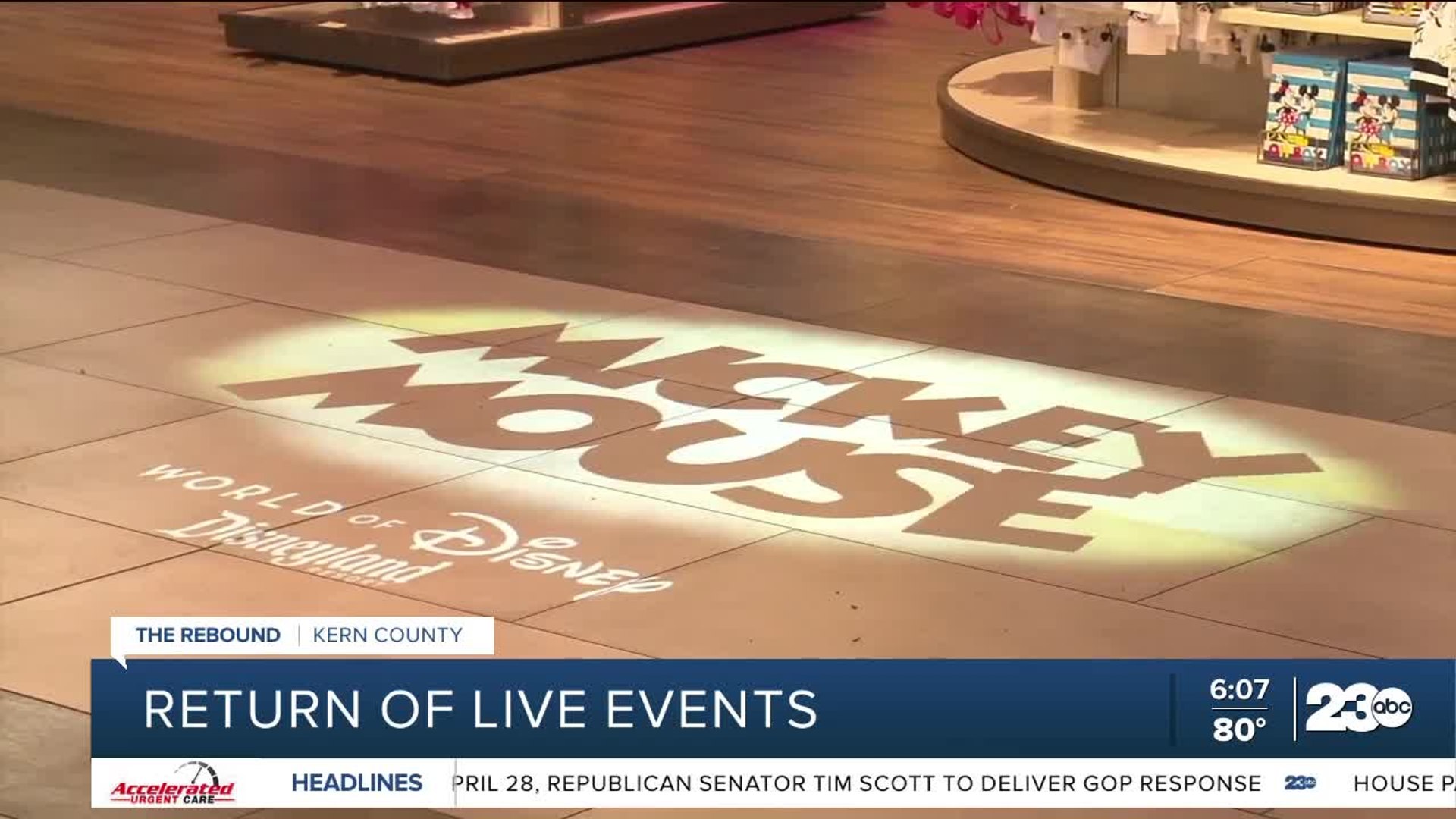 ⁣Return of live events