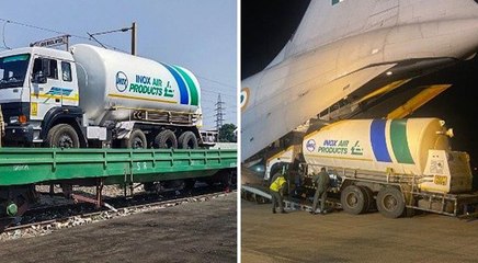 देश को ऑक्सीजन संकट से उबारेगी रेलवे और एयरफोर्स, टैंकरों से फुल पहली ट्रेन कल पहुंचेगी मुंबई