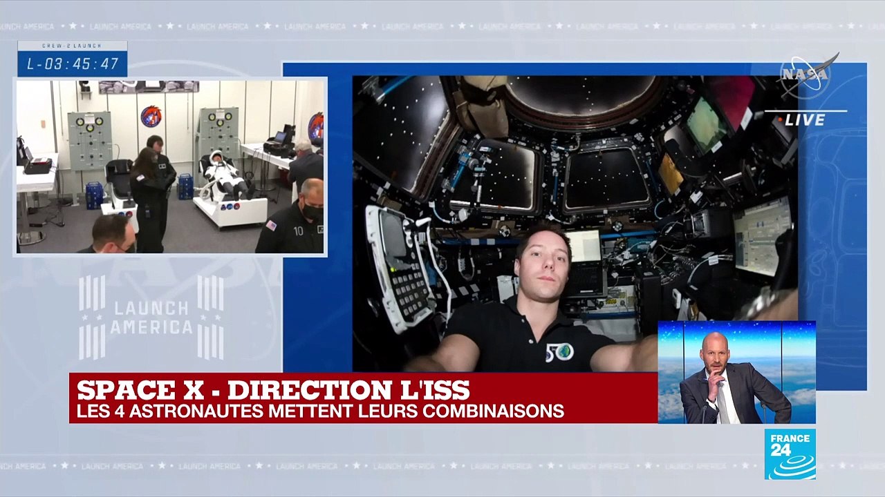 Les derniers préparatifs des astronautes avant le décollage du SpaceX Crew-2 vers l'ISS