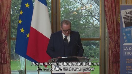 Clôture de la cérémonie de remise des Prix du Trombinoscope - Discours de Richard Ferrand - Mercredi 3 mars 2021
