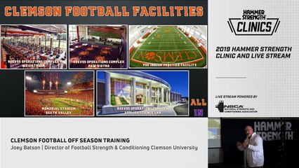 Joey Batson | Clemson Football Off Season Training