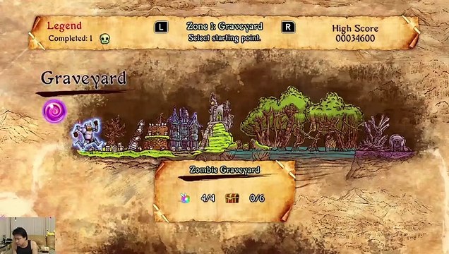 (SWITCH) Ghost 'N Goblin's Resurrection - 12 - 2nd Round - Stage 2b - Legend + Finishing Lv + Bee H pt4