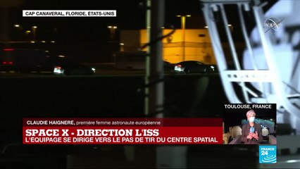 Mission Alpha : "il y a beaucoup d'émotion pour ceux qui restent au sol" raconte Claudie Haigneré