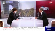 Face à Jean-Jacques Bourdin, la ministre de la Culture Roselyne Bachelot incapable de se souvenir que le concert test se fera avec Indochine à Paris