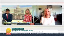 The moment a Cabinet minister had to check her phone on Good Morning Britain to see if she had Boris Johnson's number