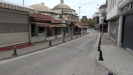 (DRONE) BİTLİS - Sokağa çıkma kısıtlamasıyla sessizlik hakim