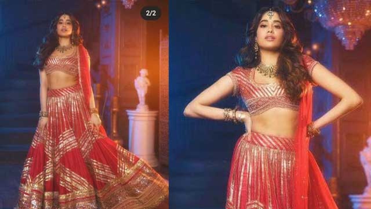 Janhvi Kapoor's This Bridal look makes you go Gaga check out the Bridal look | FilmiBeat
