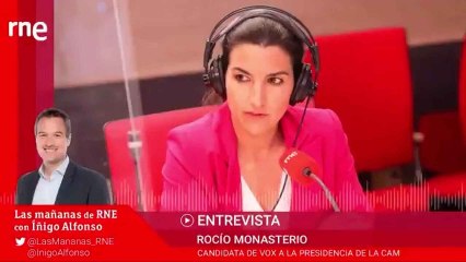 Pablo Iglesias condena las declaraciones de Rocío Monasterio en Radio Nacional