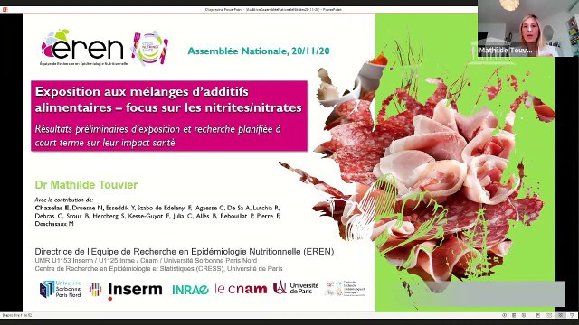 Utilisation des sels nitrités dans l'industrie agroalimentaire : Auditions diverses - Vendredi 20 novembre 2020