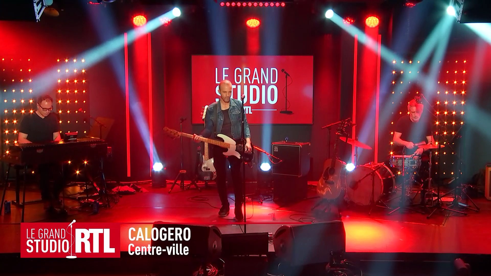 Calogero ouvre les portes de son studio à RTL pour l'album Centre