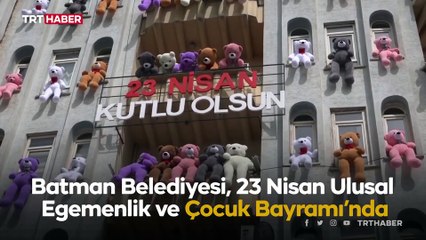 Batmanlı çocuklara 23 Nisan sürprizi!