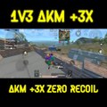 AKM  3x pubg Mobile Lite 1v3