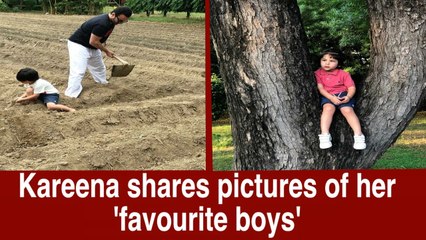 Kareena Kapoor shares picture of her 'favourite boys'