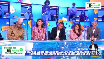 BRAHIM BOUHLEL sur TPMP | VALIDÉ CANALPLUS