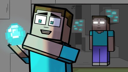 Minecraft Logic 3_ Herobrine _ Cartoon Animation