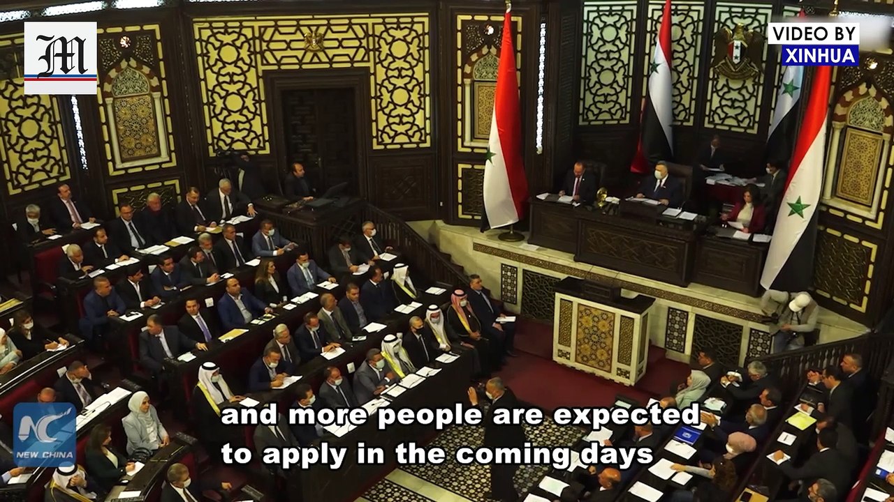 Assad applies to run for Syrian presidential elections