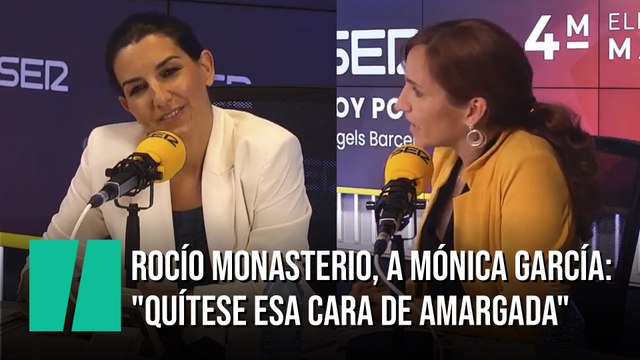 Rocío Monasterio, a Mónica García: Quítese esa cara de amargada