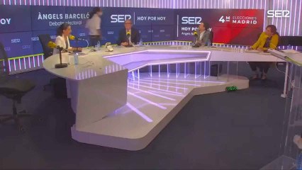 Pablo Iglesias se marcha del debate de la SER
