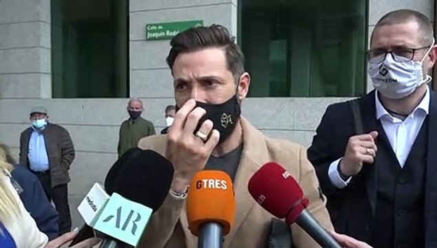 Antonio David Flores sale del Juzgado tras testificar contra Rocío Carrasco
