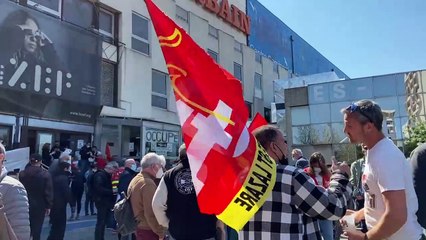 Marseille : Manifestation syndicale contre la réforme d'assurance chômage