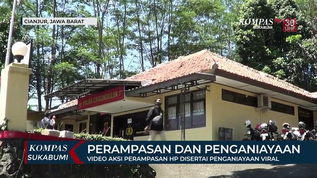 Video Aksi Perampasan Hp Disertai Penganiayaan Viral